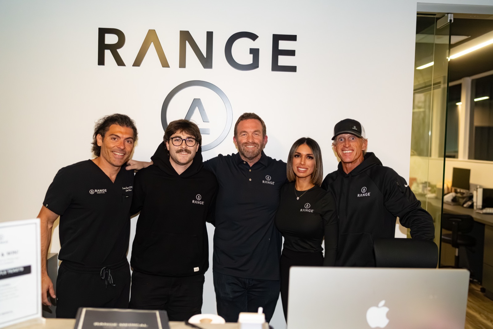 The Range Medical team at the Newport Beach clinic